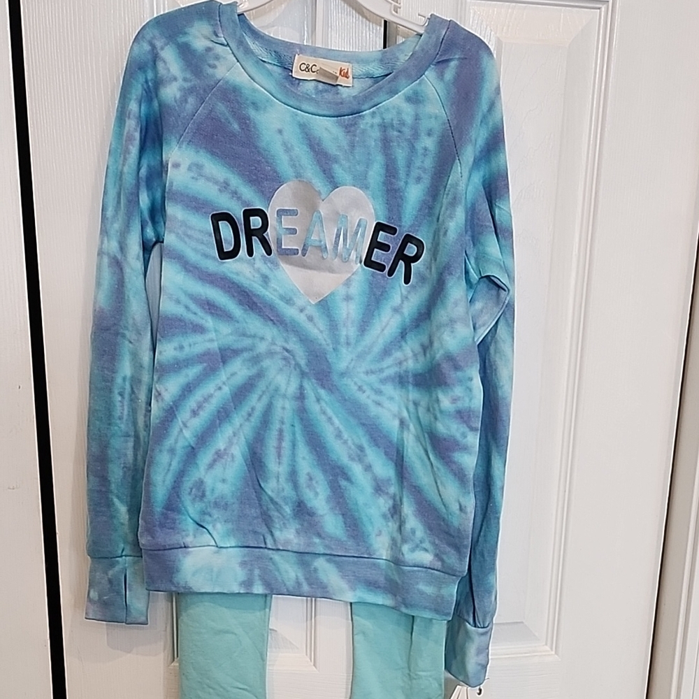 C&C California Blue Tie-Dye 'Dreamer' Set